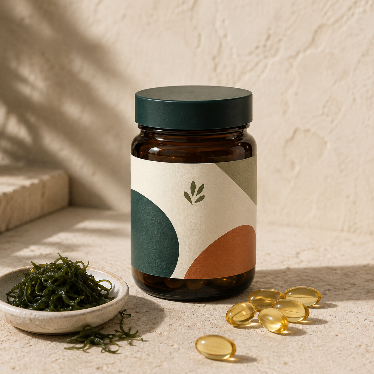 Microalgae Omega-3 product photograph
